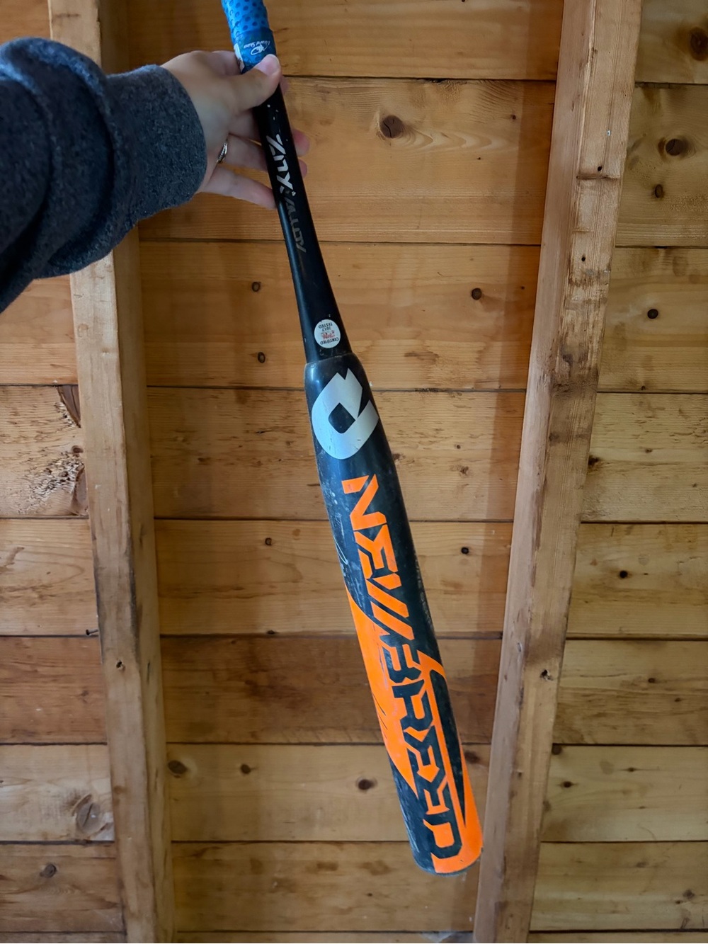 DeMarini | NewBreed GTS Hybrid Slowpitch Softball Bat | 34in/26oz USSSA NSA